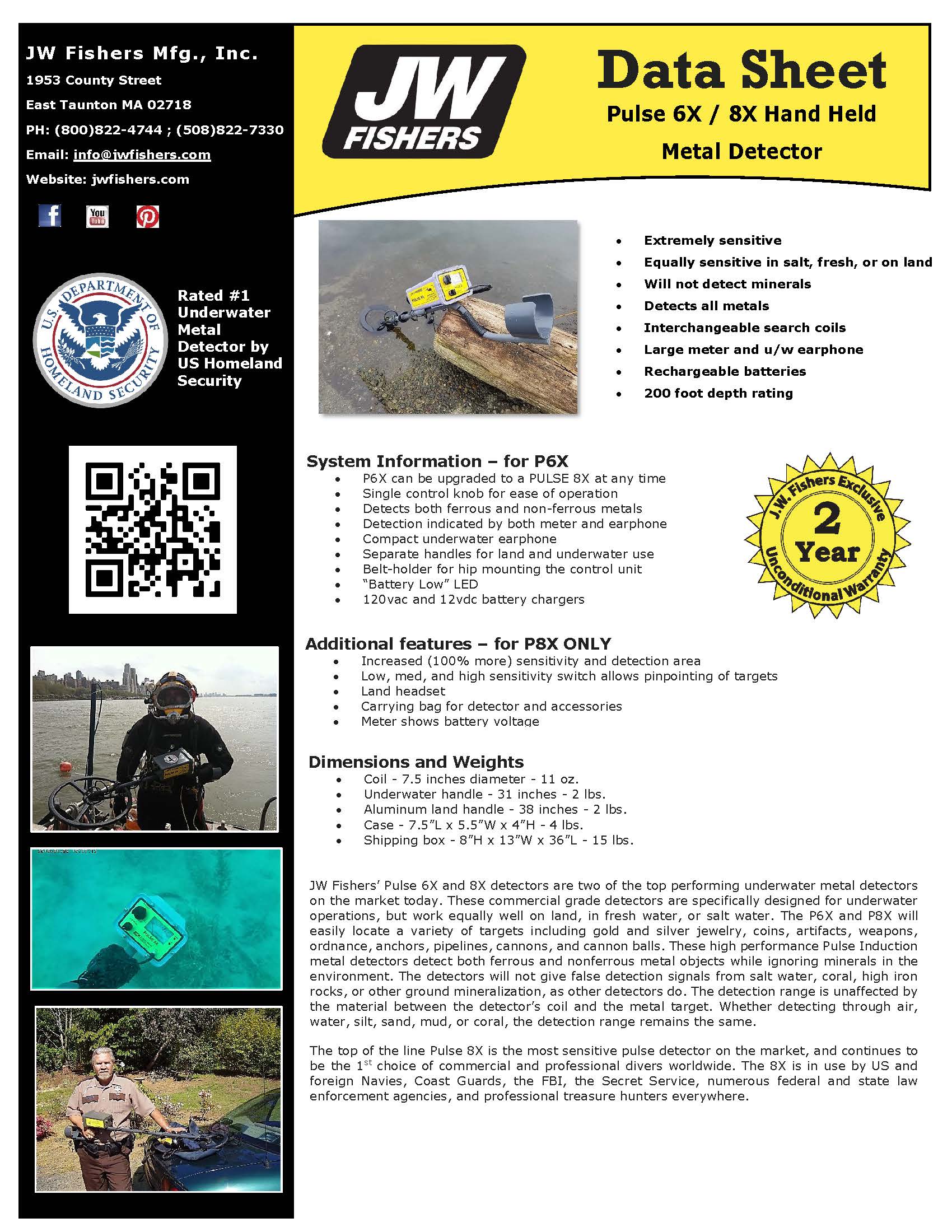 Pulse 8X | JW Fishers